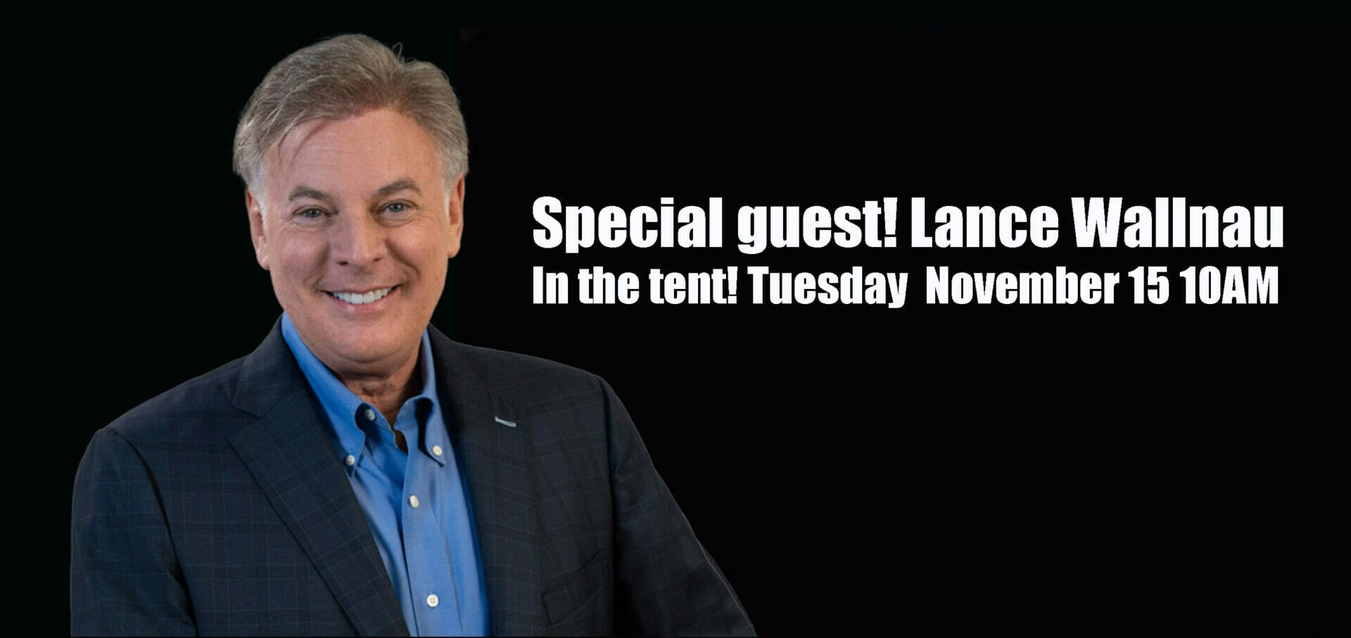 Lance wallnau at Placer Fair Grounds Crusade