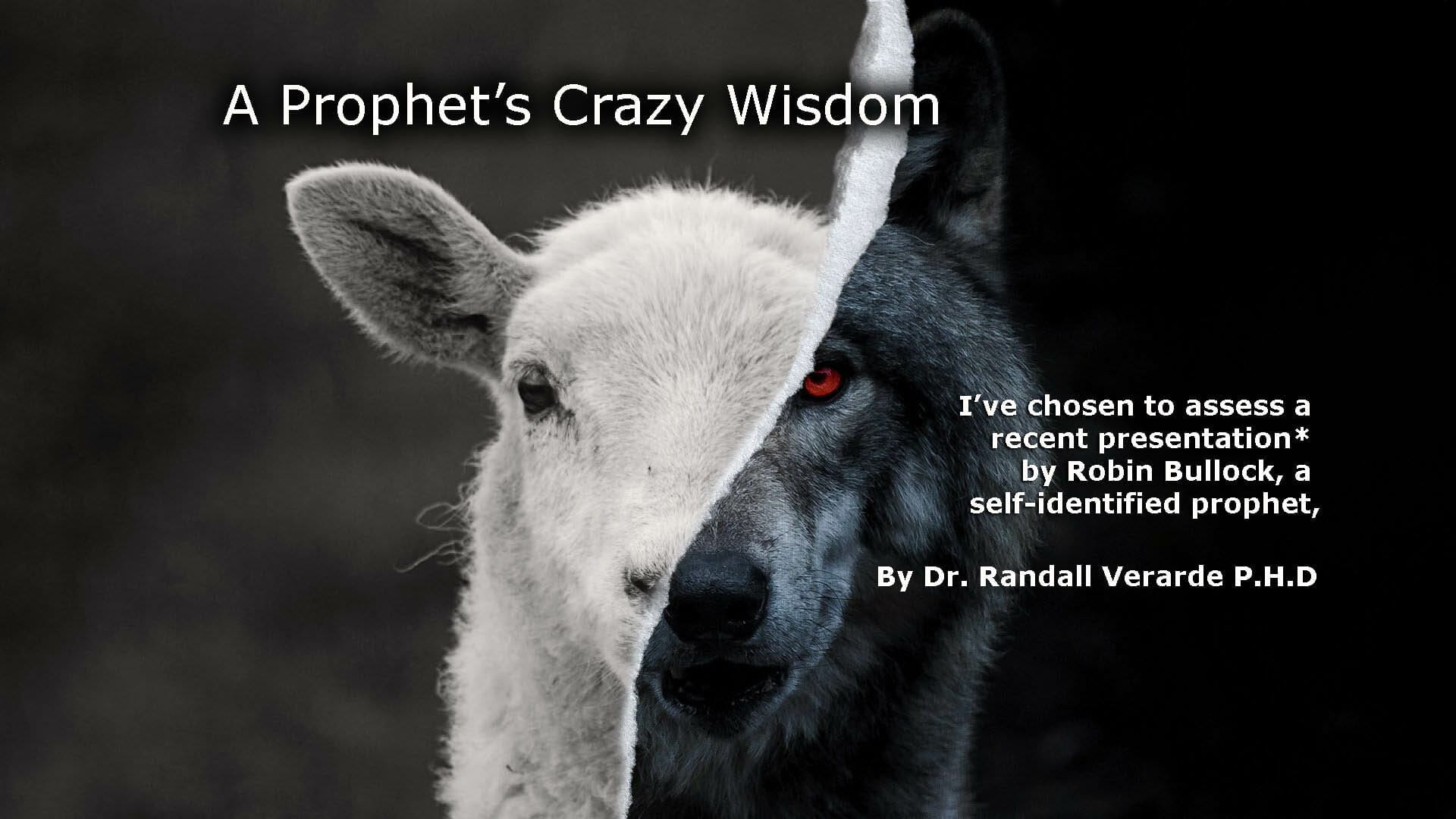 A Prophets Crazy Wisdom photo