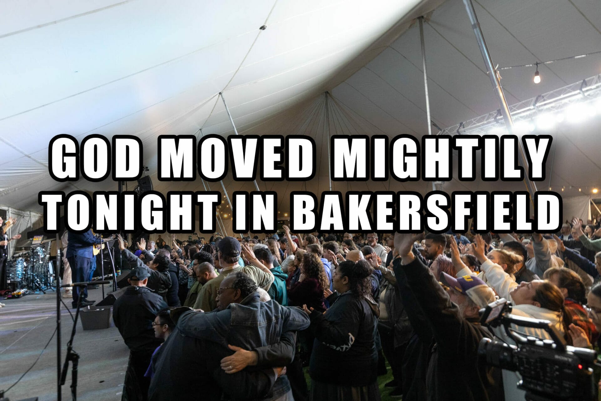 God Moved Mightily Tonight in Bakersfield - Mario Murillo Ministries