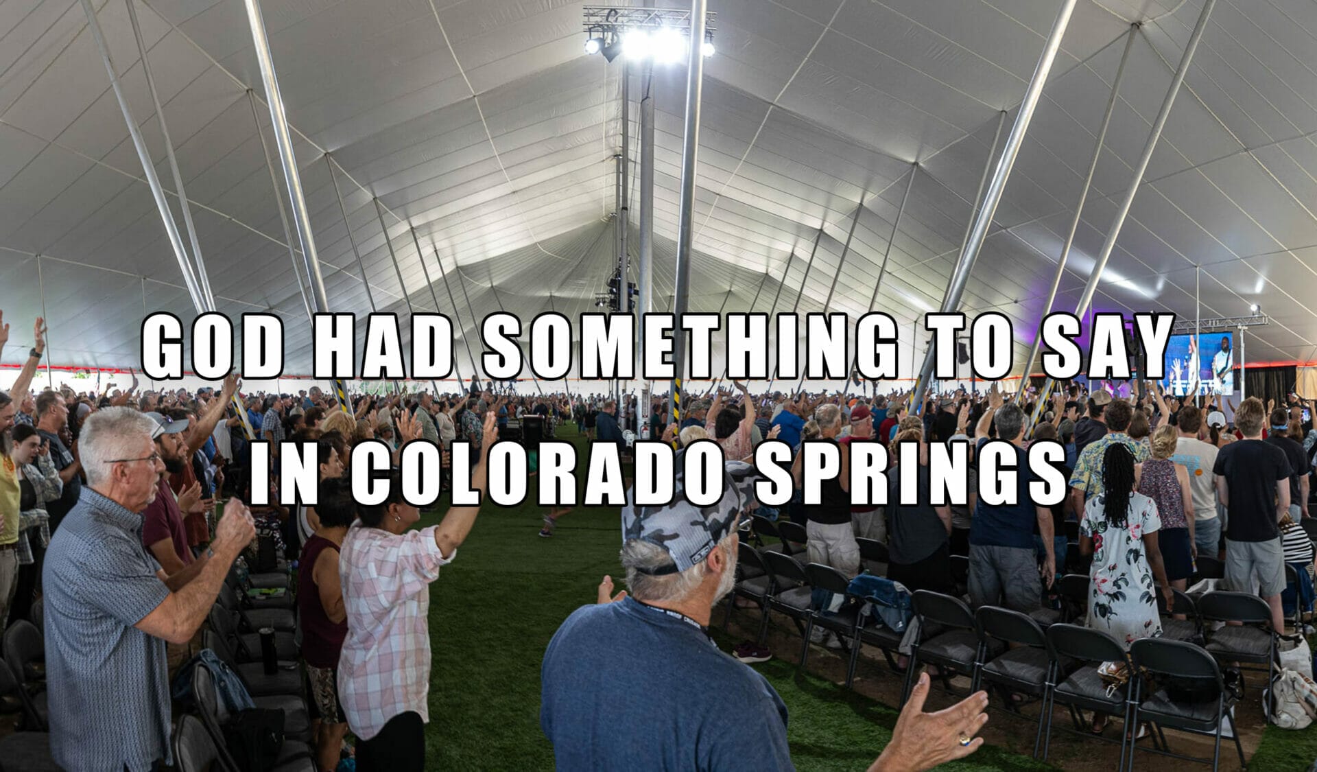 God Had Something To Say In Colorado Springs - Mario Murillo Ministries