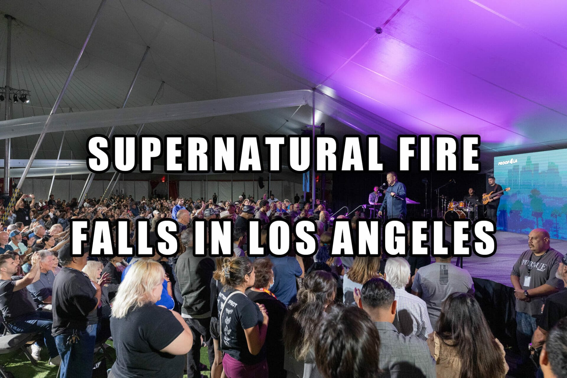 Supernatural Fire Falls in Los Angeles - Mario Murillo Ministries