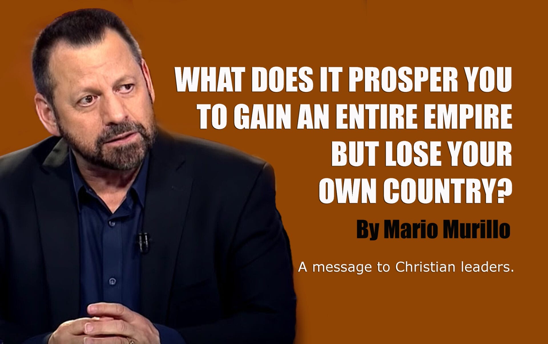 WHAT DOES IT MATTER? - Mario Murillo Ministries