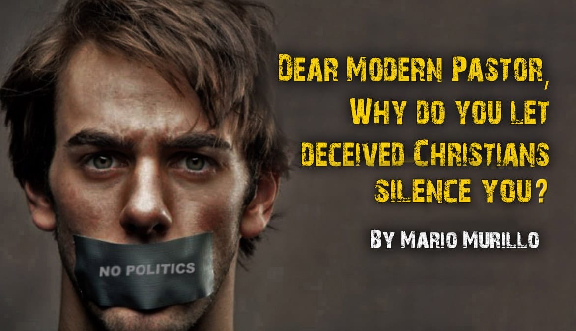 MODERN PASTOR, WHY DO YOU LET DECEIVED CHRISTIANS SILENCE YOU? - Mario Murillo Ministries